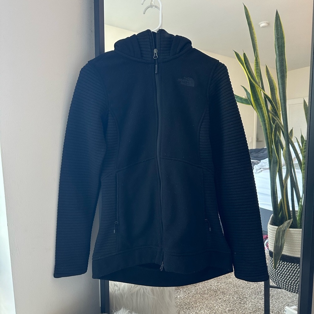 The North Face sweatshirt